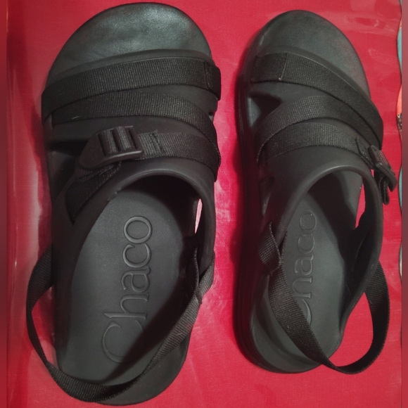 Men's Black Chaco Chillos Sport Sandal Size 10 - Picture 1 of 4